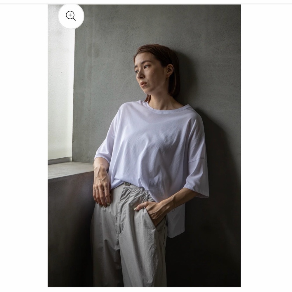C. T. Plage half sleeve jersey shirt